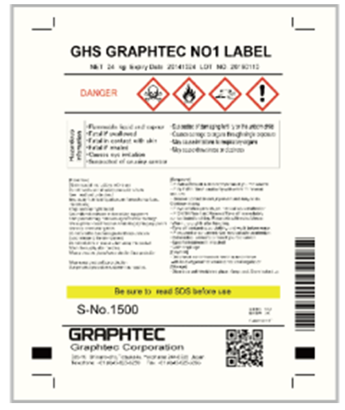 graphtec dlc-1000 vonalkód olvasással készített címke
