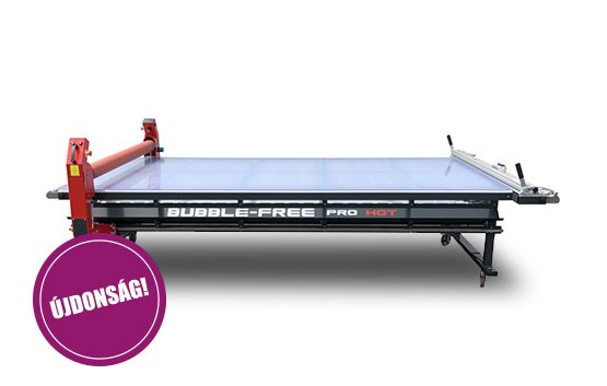 bubble-free pro hot meleg kasírozó asztal