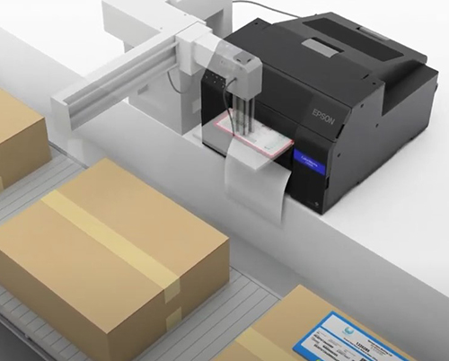 epson colorworks cw-c6500pe integrálható címkeleválasztó egyéggel