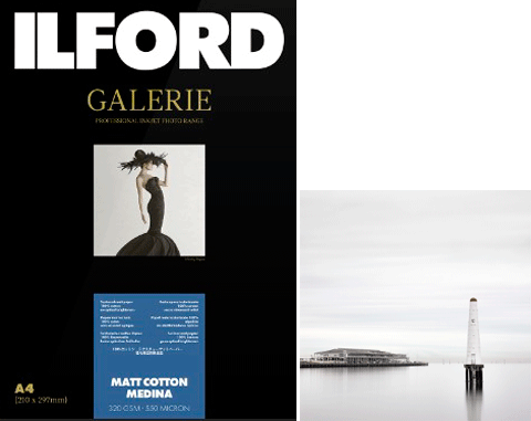 ILFORD Matt Cotton Medina fotópapír