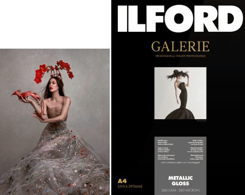 ILFORD Metallic fotópapír