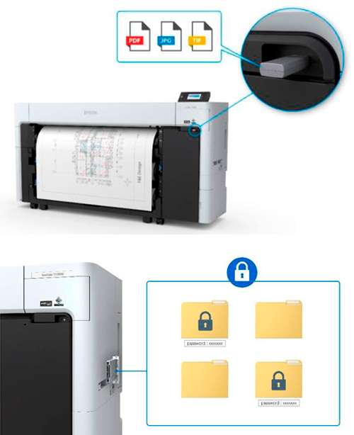 epson sc-t7700 d nyomtató külső adathordozókkal