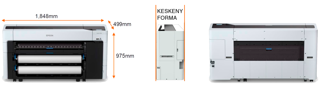 epson sc-t7700D nyomtató méretei