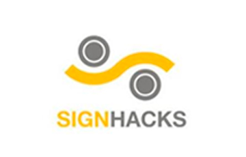 sign hacks utómunka eszközök logó
