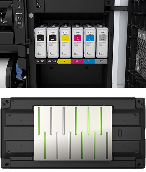 epson sc-p8500 nyomtatófej és tintakészlete
