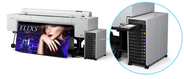 EPSON SC-P20500-as széles formátumú nyomtató külső tintatartállyal