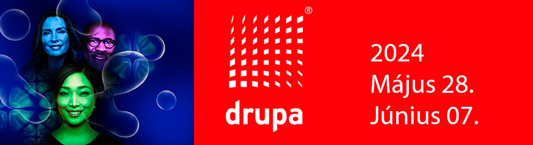 Drupa nyomdaipari vásár borítója