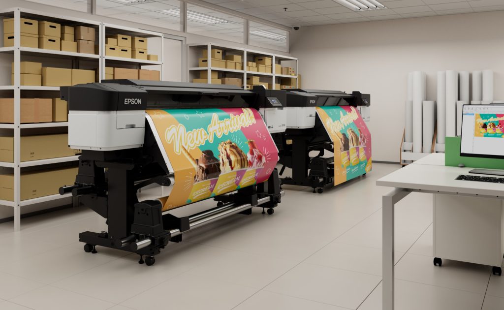 epson sc-s7100 eco-solvnt nyomtatók üzembehelyezéls után